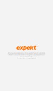 How expekt.com looks like on a mobile device such as an iPhone.
