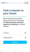 How expert.mymindmantra.com looks like on a mobile device such as an iPhone.