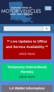 How expresslane.org looks like on a mobile device such as an iPhone.