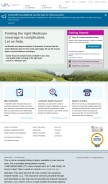 How extendhealth.com looks like on a mobile device such as an iPhone.
