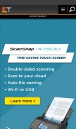 How extremetech.com looks like on a mobile device such as an iPhone.