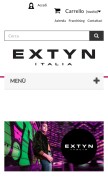 How extyn.it looks like on a mobile device such as an iPhone.