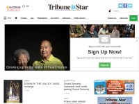 Desktop screenshot for tribstar.com