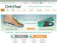 Desktop screenshot for orthofeet.com