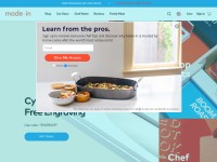 Desktop screenshot for madeincookware.com