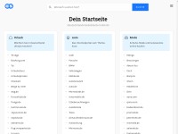 Desktop screenshot for deinstartseite.de