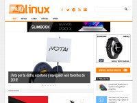 Desktop screenshot for muylinux.com