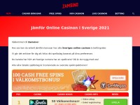 Desktop screenshot for zamsino.com