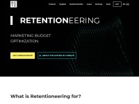 Desktop screenshot for retentioneering.com