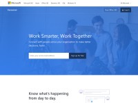 Desktop screenshot for yammer.com