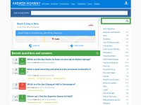 Desktop screenshot for answerhighway.com