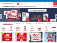 Desktop screenshot for conforama.ch