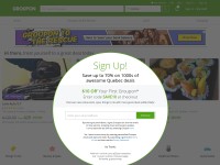 Screenshot of groupon.ca