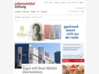 Desktop screenshot for lebensmittelzeitung.net