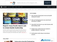 Desktop screenshot for fooddive.com