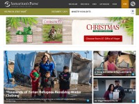 Desktop screenshot for samaritanspurse.org