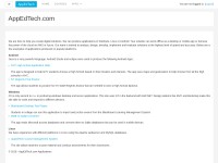 Desktop screenshot for appedtech.com