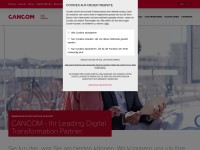 Desktop screenshot for cancom.de