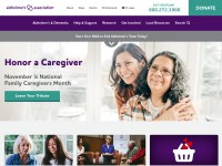 Desktop screenshot for alz.org