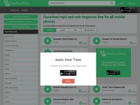 Desktop screenshot for ringtonemobi.com