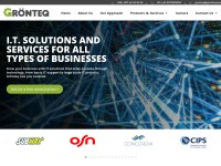 Desktop screenshot for gronteq.com