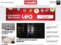 Desktop screenshot for lactualite.com