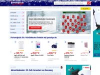 Desktop screenshot for guenstiger.de