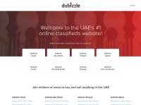 Desktop screenshot for dubizzle.com