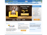 Desktop screenshot for dot5hosting.com