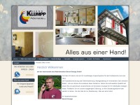 Desktop screenshot for maler-klumpp.de