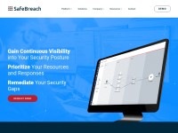 Desktop screenshot for safebreach.com