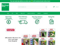 Desktop screenshot for packagepets.com