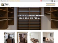 Desktop screenshot for closetstudio.ca