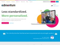 Desktop screenshot for edmentum.com