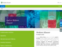 Desktop screenshot for wolterskluwer.es