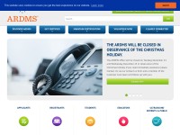 Desktop screenshot for ardms.org