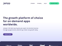 Desktop screenshot for jampp.com