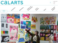 Desktop screenshot for calarts.edu