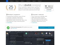 Desktop screenshot for ultraedit.com