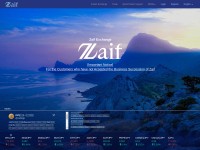 Desktop screenshot for zaif.jp