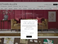 Desktop screenshot for ethanallen.com