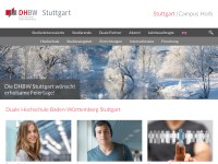 Desktop screenshot for dhbw-stuttgart.de