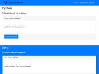 Desktop screenshot for codeexampler.com