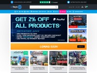 Desktop screenshot for cdkeys.com