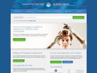 Desktop screenshot for aurorafinechemicals.com