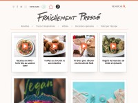 Desktop screenshot for fraichementpresse.ca