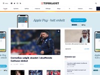 Desktop screenshot for tipsbladet.dk