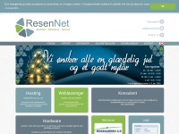 Desktop screenshot for resennet.dk