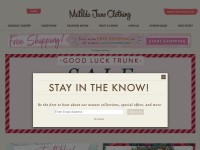 Desktop screenshot for matildajaneclothing.com