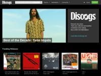 Desktop screenshot for discogs.com